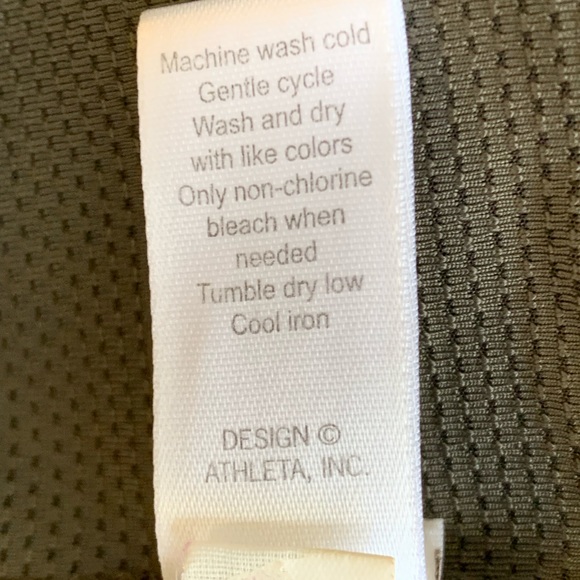 ATHLETA BROWN NYLON/SPANDEX SKORT/SKIRT. WOMEN’S SIZE 8 - Picture 9 of 9